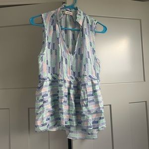 Lemlem babydoll flowy top